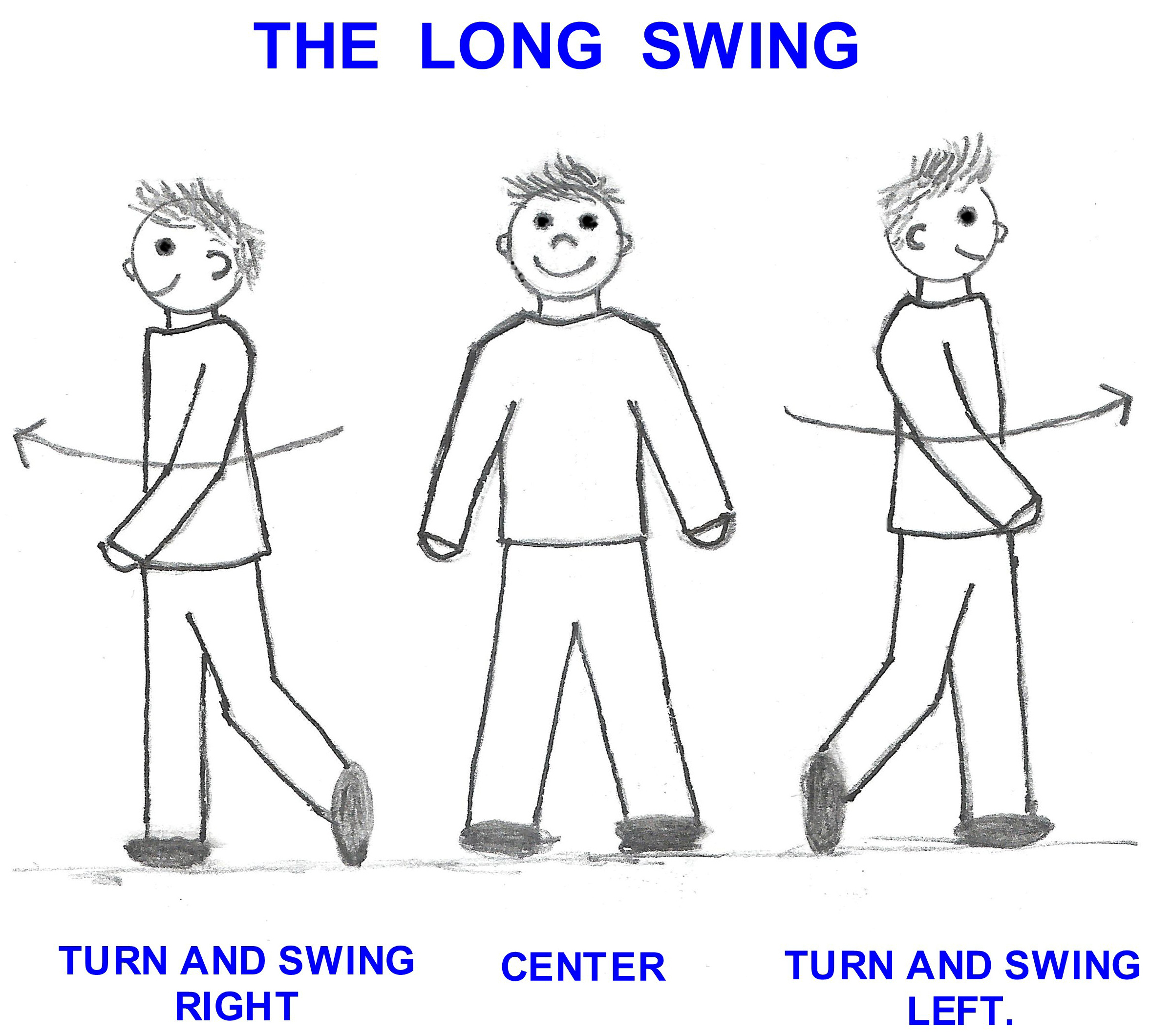 The Long Swing to Relax the Eyes, Mind, Body and return the Eyes to Normal Movment - Shifting, Saccades